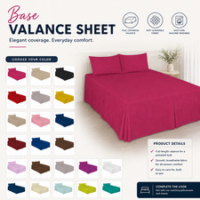 Base valance sheet polycotton - sheet,