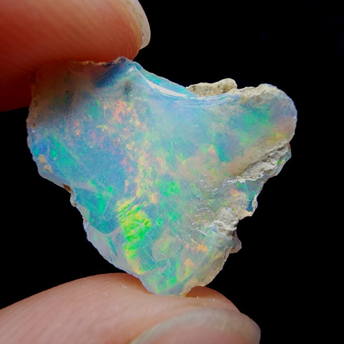Ethiopian opal rough - ethiopian, specimen