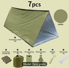Survival Emergency Camping Tent Storage Bag Hiking Survival Tool Kit