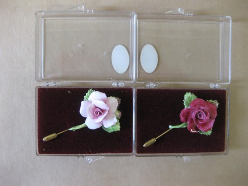 Fine bone china stick pins - fine,