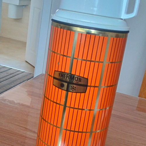 Thermos flask with - flask, liner