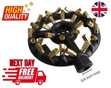 32 JET BURNER NG/LPG COMMERCIAL CATERING STOCKPOT COOKER & WOKS SIDE ENTRY