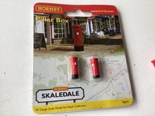 Hornby Skaledale R8579 Pillar Post Boxes, Pack of Two