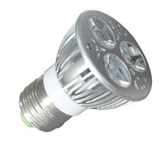 3W LED Grow Light Bulb, E27