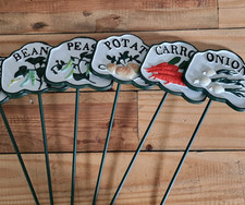 Set of 5 Cast Iron Metal