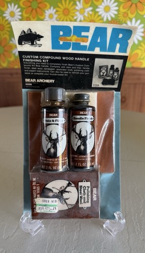 Vintage bear archery - archery, finishing