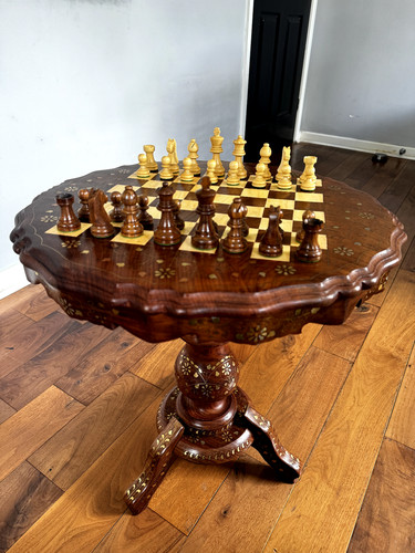 Handcarved indian rosewood - indian,