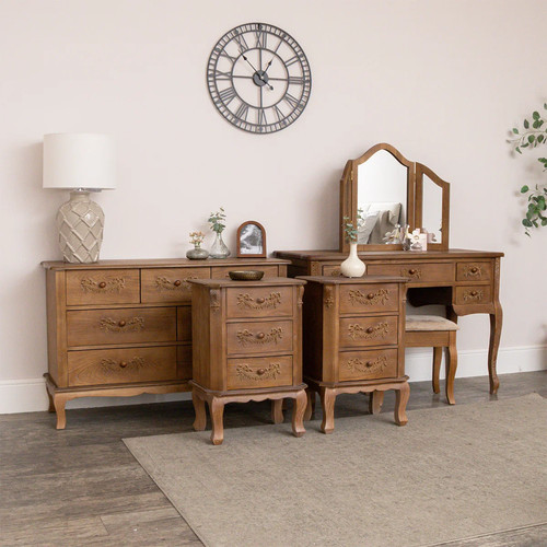 Wooden dressing table set 7 - set,,