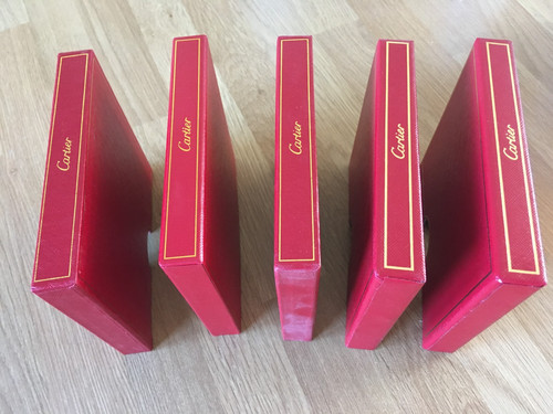 Cartier watch booklet holder - cartier,