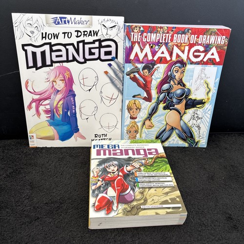 How draw manga 3 books - 3,