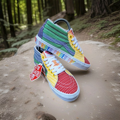 Vans sk8 mid - vans, pride