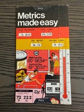 1977 Metric Conversion Slide