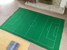 Subbuteo 60s heavy baize playing pitch,goodbused