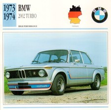 BMW 2002 Turbo, 1973-1974