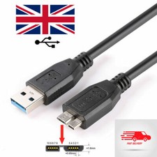USB 3.0 Cable Cord Lead for G-Technology 1TB G-Drive Mobile Hard Drive 0G03040
