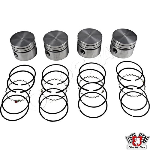 Piston set fits - volvo, 140
