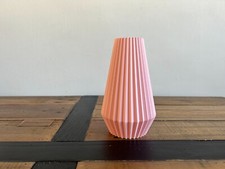 3D Printed Vase - Ribbed Vase
