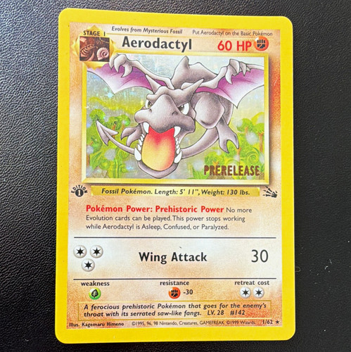 Pokémon tcg 1st - ed, aerodactyl