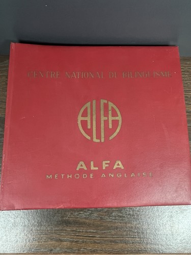 Vintage alfa french english - vintage,