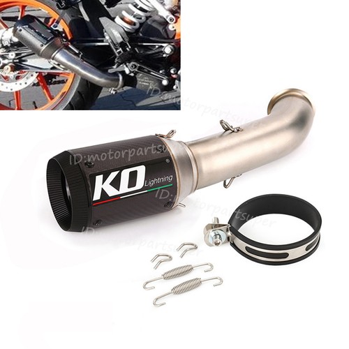 Exhaust mid pipe carbon - pipe, 2"