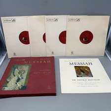 Handel Messiah Sir Thomas Beecham RCA Victor LP Set 1959 Limited Edition of 1000