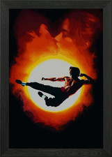 Bruce Lee Framed Wall Art