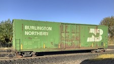 HO Roundhouse (not Athearn) Box Car ‘BNSF’ (ex-BN) Weathered & Upgraded.