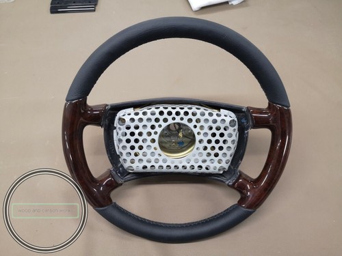 Mercedes steering wheel - , wood