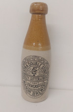 Ridley Cutter Firth Manor Brewery Newcastle Pictorial Stout Ginger Beer Bottle