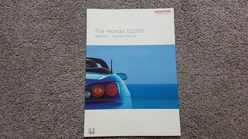 Honda s2000 price - list, sales