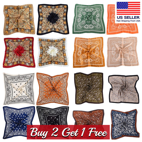 Square satin scarf - scarf, feel