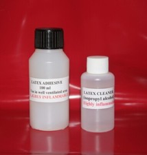 Fetish latex repair kit outfit Complete (UK ONLY)