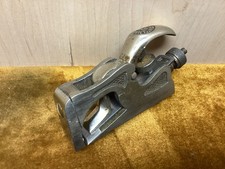 Preston No. 2509 Bullnose Plane With Removable Nose Original Iron Good Cond.