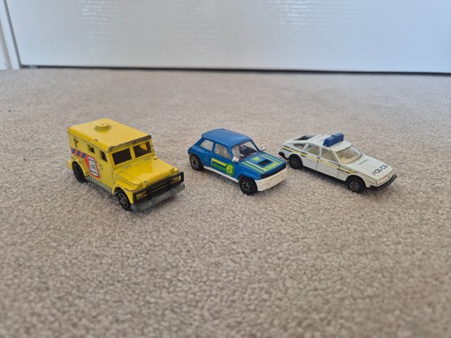 Vintage diecast car bundle - diecast, x3