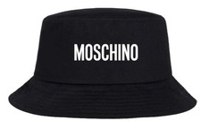 Moschino bucket hat cotton -