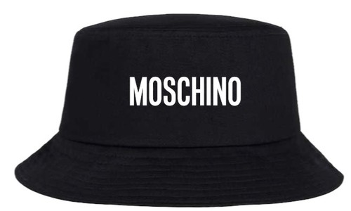 Moschino bucket hat - cotton,