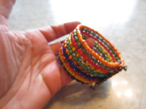 Native american hand - hand, beaded