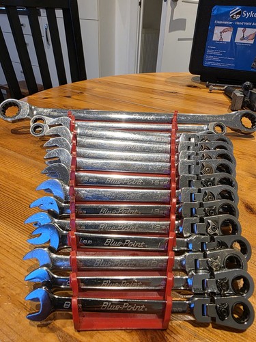 Blue point ratchet - blue, spanner