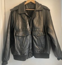 Men black vintage leather - men’s,