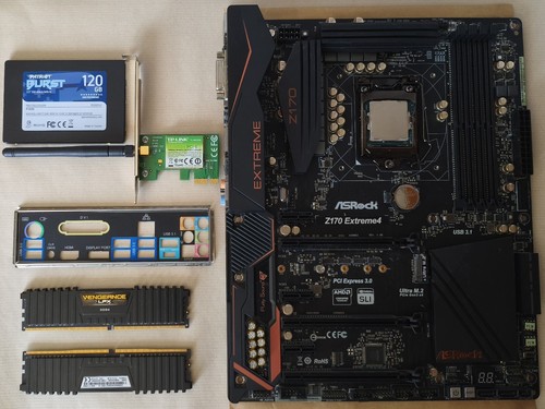 Motherboard cpu ram ssd - ssd, bundle
