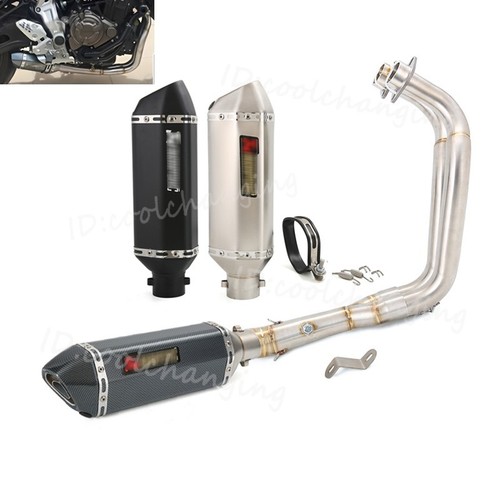 Exhaust system header - mt-07,