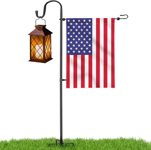 Garden flag pole - flag,