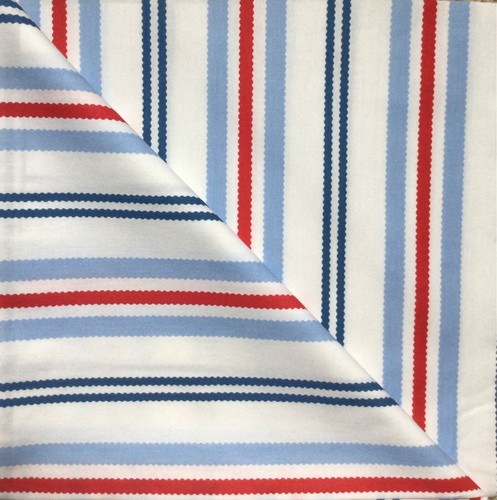 50cm square ticking - x,
