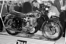 BSA 500 Gold Star Motor Show