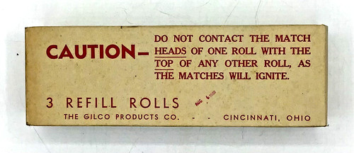 Gilco products ashtray match - ashtray,