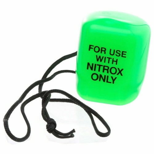 Nitrox only scuba valve cap - nitrox,