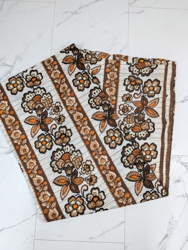 Vintage 70s floral - floral, fabric