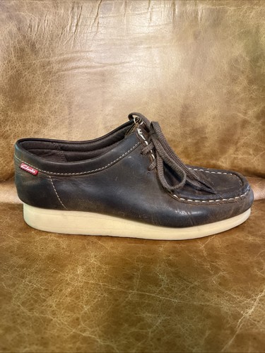 Clarks wallabee brown - clarks, leather