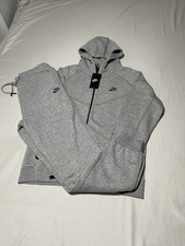 Nike Grey Tracksuit Set Size