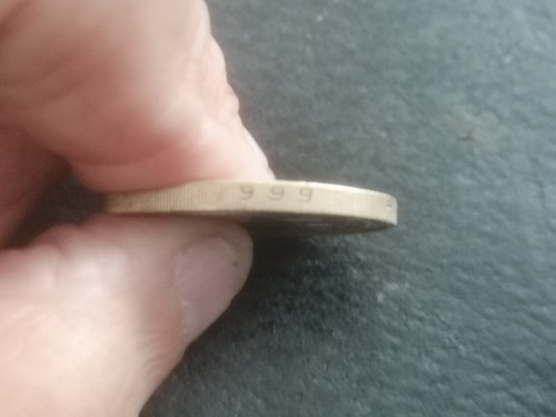 Rare rugby world - cup, coin